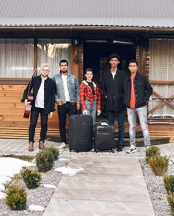 Traveler in Rishikesh